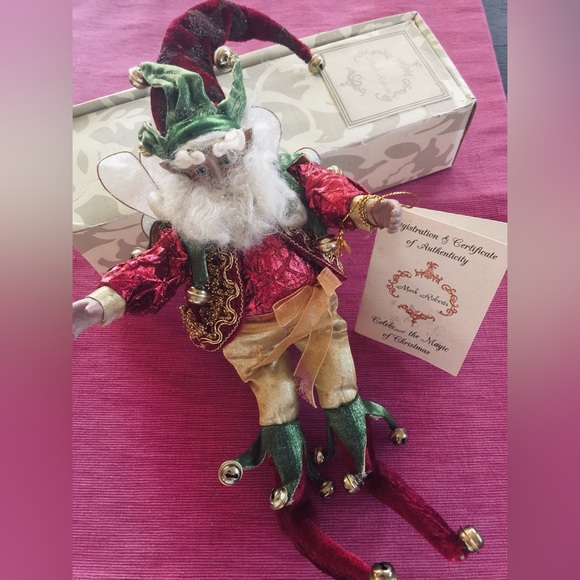 Mark Roberts Limited Edition 2002 Stocking Fairy 15” 51-35918 - Picture 11 of 13